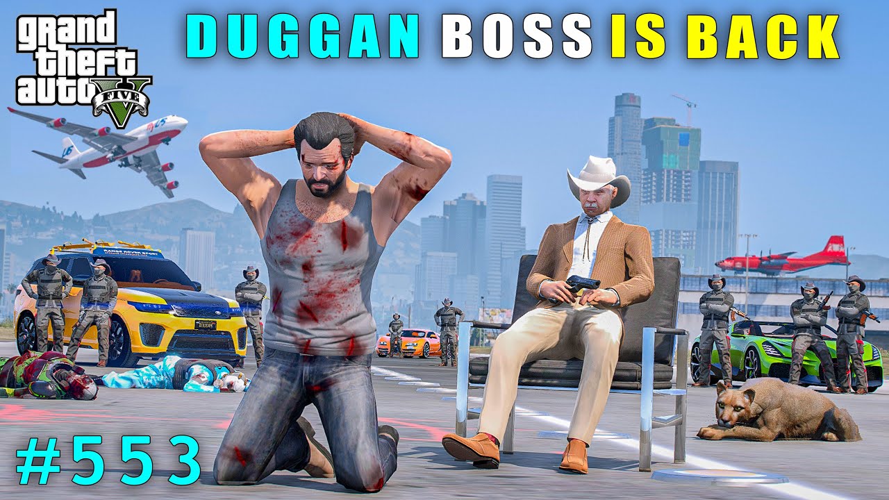 Duggan Boss Committed Powerful Attack On Michael | Gta V Gameplay