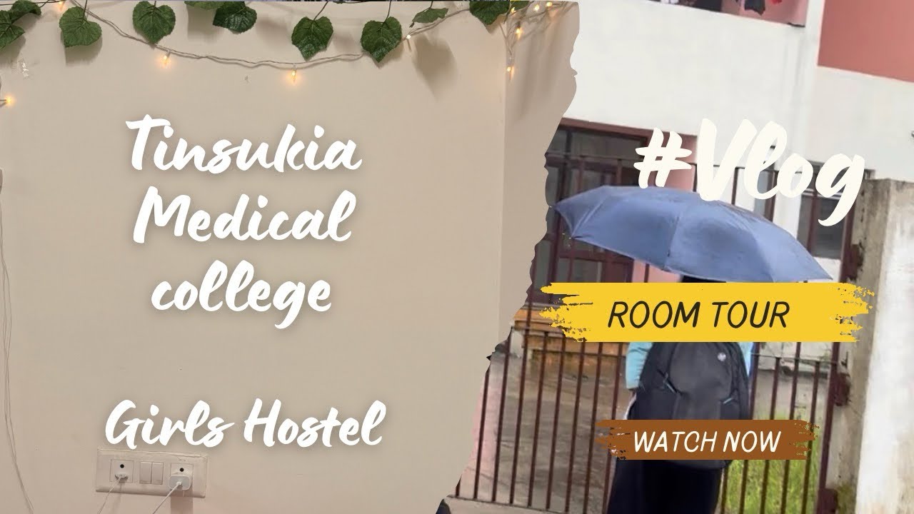 Tinsukia Medical College Girls Hostel Room Tour🪞🪴🛌#youtube #vlog #video #hostel #roomtour #yt #mbbs 