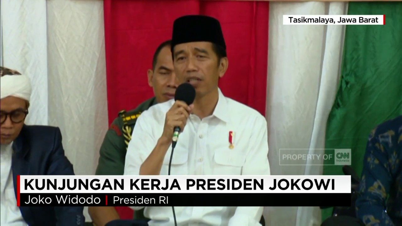 Kunjungi Pesantren, Presiden Jokowi: Jaga Persaudaraan