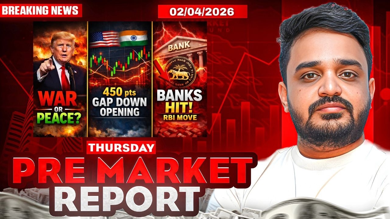 Pre Market Report and Analysis | Nifty & Sensex Pre Market Analysis | Pre Market Report 2 April 2026