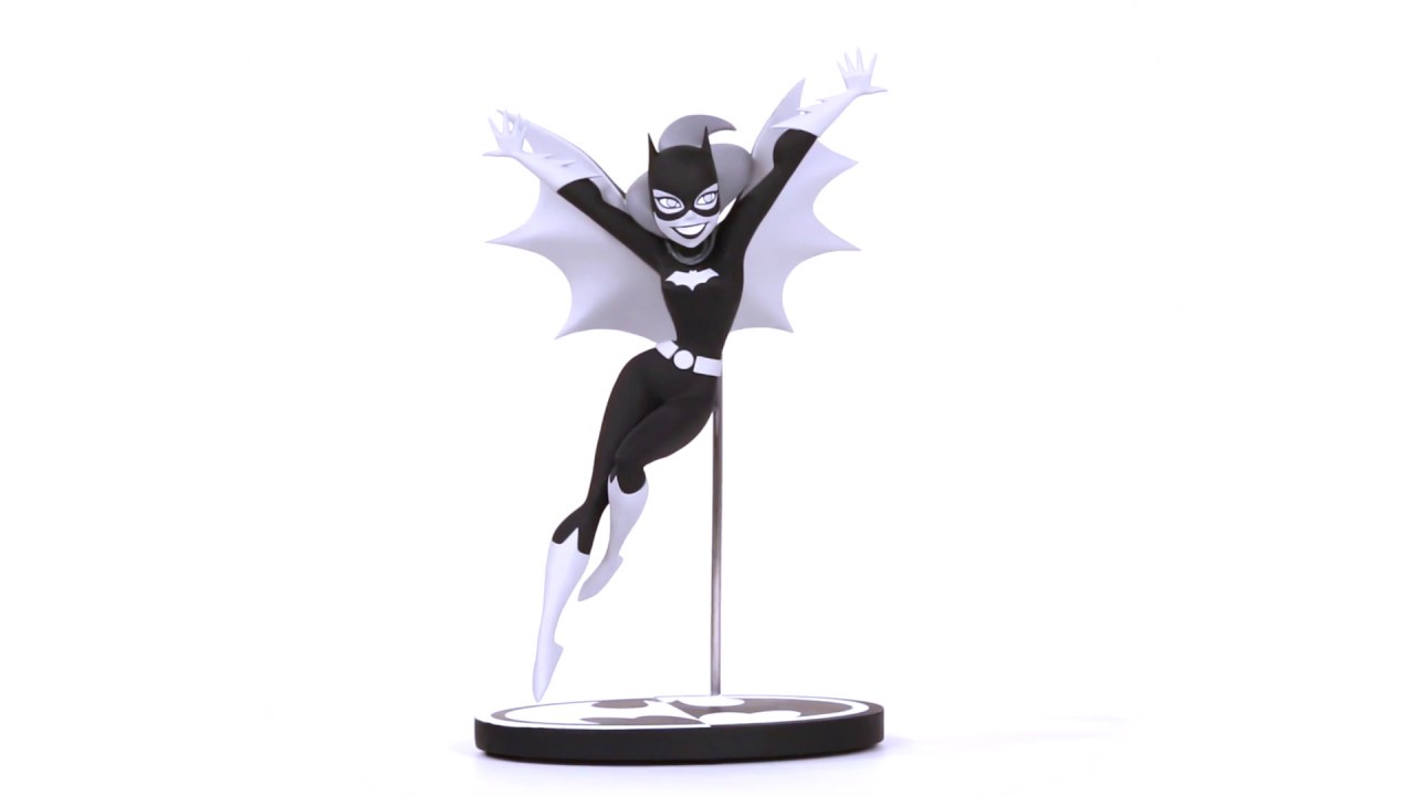 BATMAN BLACK & WHITE: BATGIRL BY BRUCE TIMM STATUE
