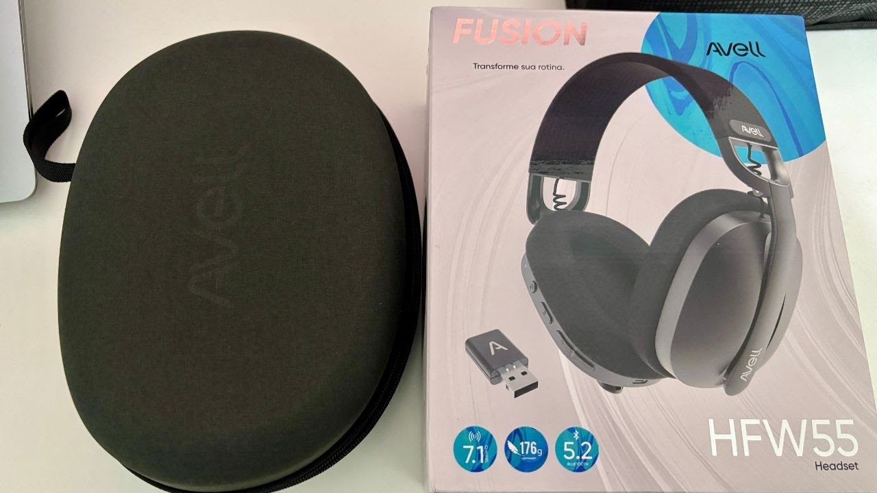 Unboxing Avell Fusion HFW55 Headset