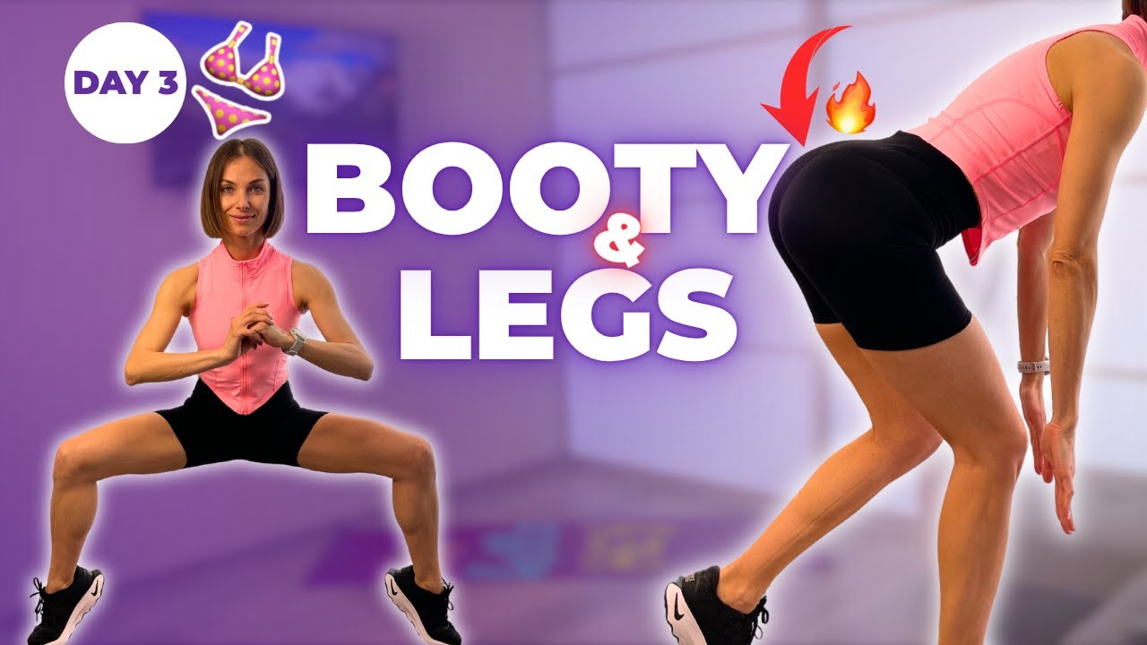 Toned Booty & Legs Workout 👙 Summer Shred Challenge