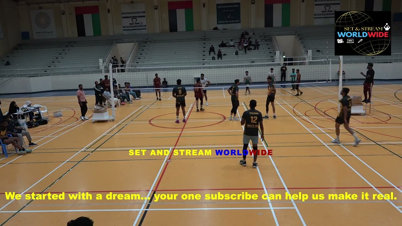 INDIAN VOLLEYBALL TOURNAMENT IN DUBAI - SEMI FINAL  - 2