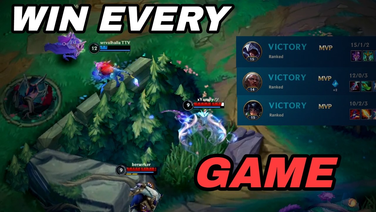 How To WIN EVERY GAME On Jungle Before Season Ends | Wild Rift Jungle Guide