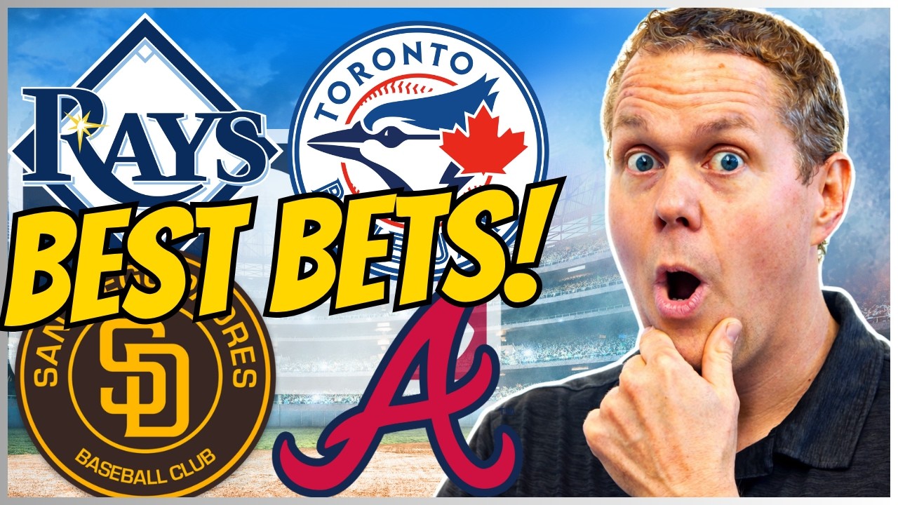 ЛУЧШИЕ ставки на МЛБ СЕГОДНЯ! Rays против Blue Jays | Padres против Braves