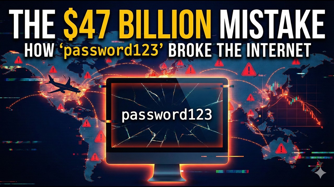 The Most Expensive Password in History: The $47 Billion Disaster
