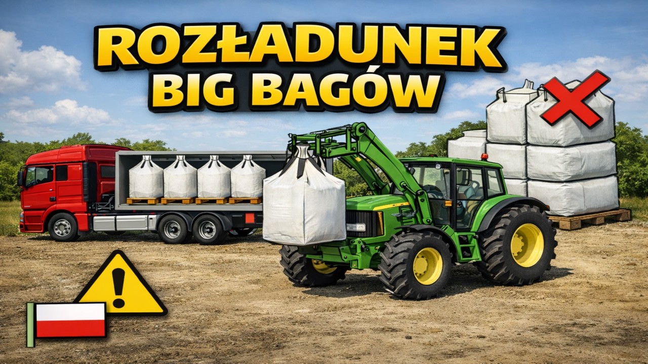 🔥Rozładunek I Rozsiewanie Nawozu💪 Dziadkowizna #69🚜Fs22