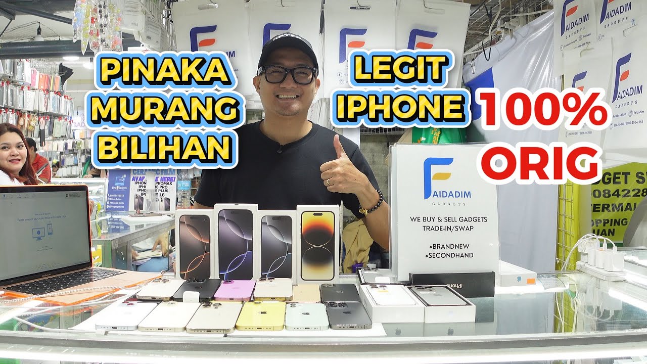 PINAKA MURANG iPhone 2025 SA GREENHILLS.  PAANO MAG LEGIT CHECK NG IPHONE 3UTOOLS
