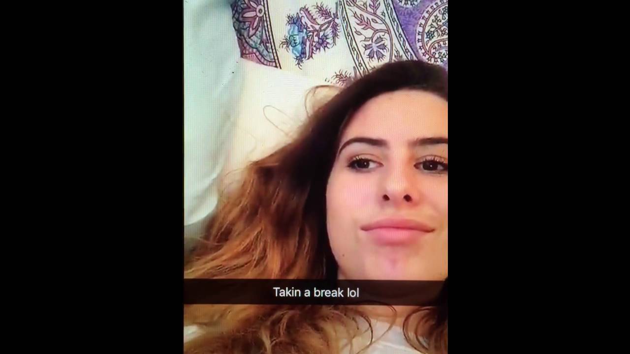 Lauren Cimorelli snapchat day 7/30/16
