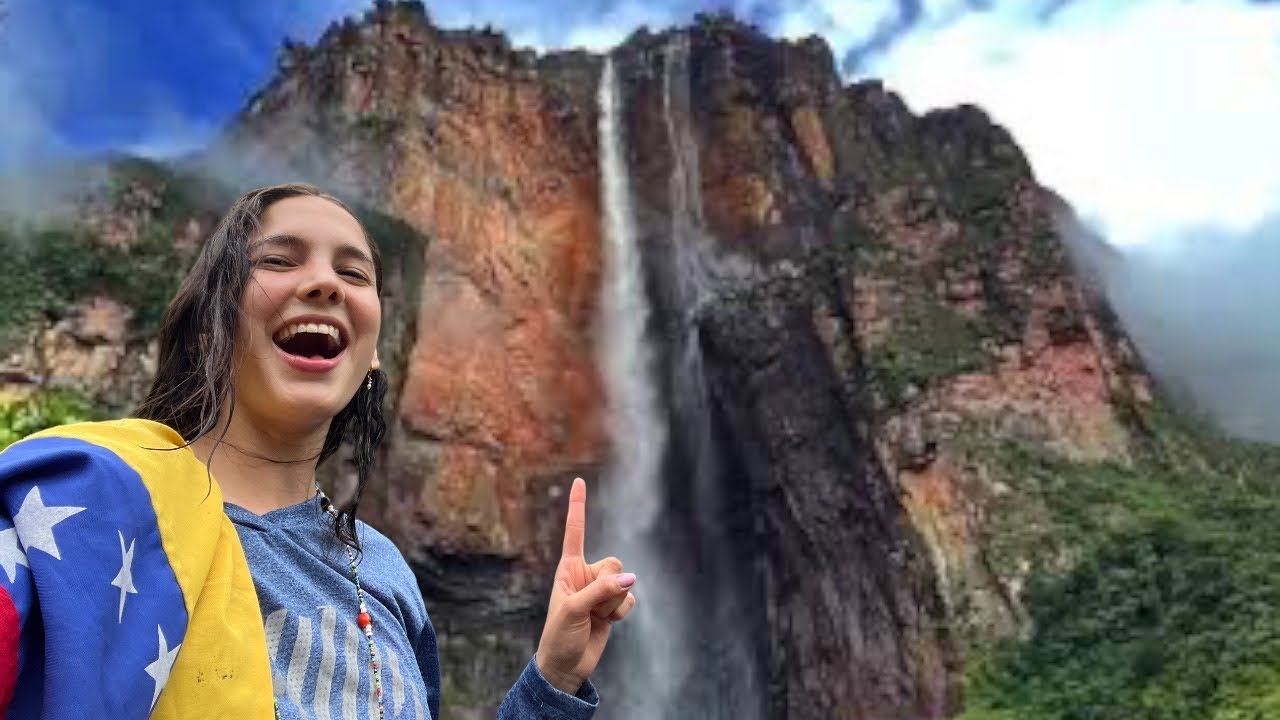 La cascada más alta del mundo está en Venezuela | Salto Ángel 🇻🇪🚁