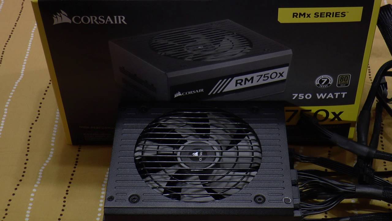 Unboxing Блока Питания Corsair RM750x - Качество залог успеха