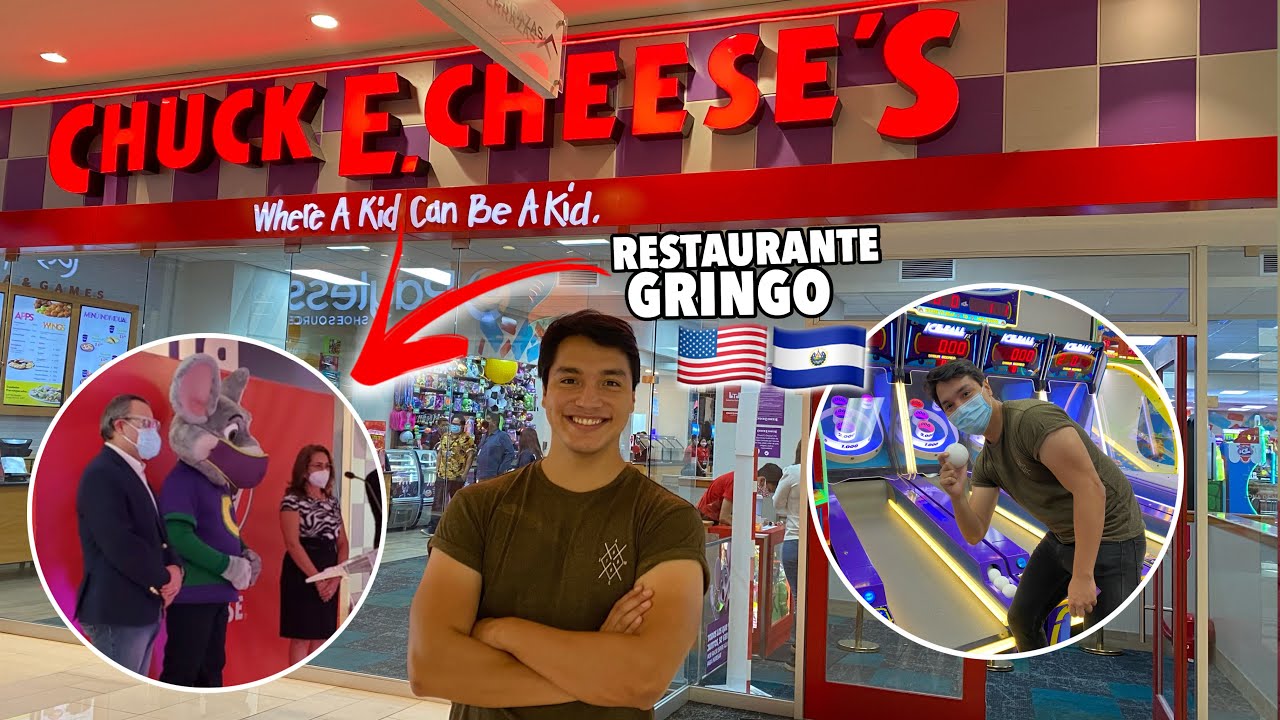 Así es el PRIMER Chuck E Cheese de EL SALVADOR 🇸🇻🧀🐭