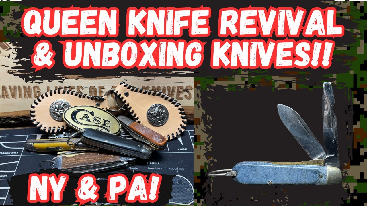 Rare Queen Knife Revival & New York/Pennsylvania Knife Unboxing!