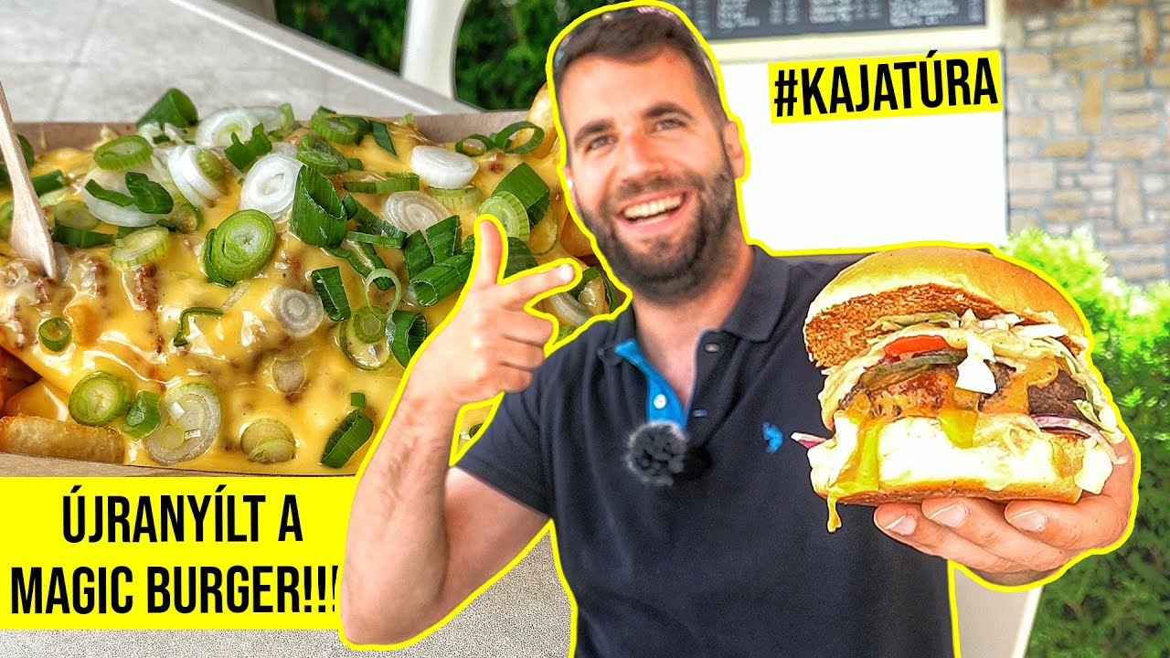 HAMBURGEREK és Amcsi SNACKEK a MAGIC BURGERBEN! (Kajatúra: Budapest)