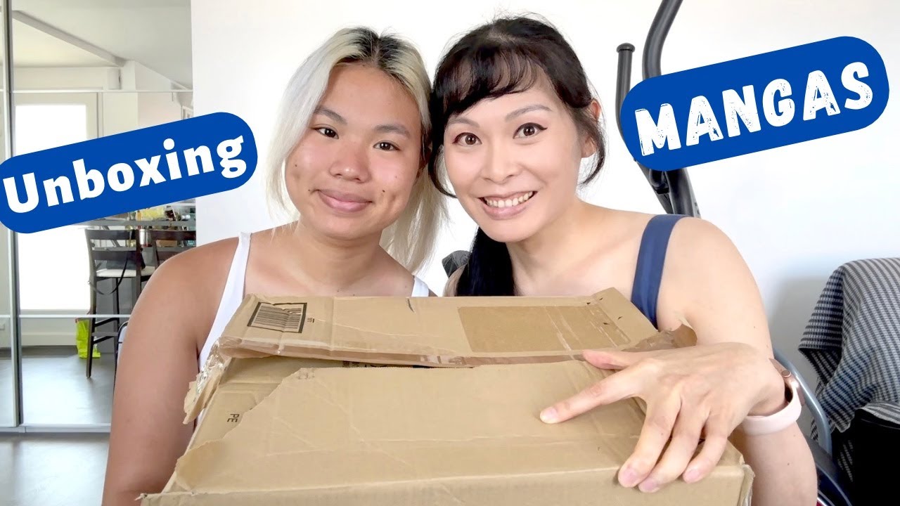 Unboxing Manga 📚 Cadeau de notre mangath&egrave;que vers celle de ma ni&egrave;ce JadeStar