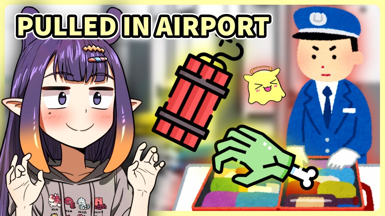 Ina Got Pulled in The Airport Inspection