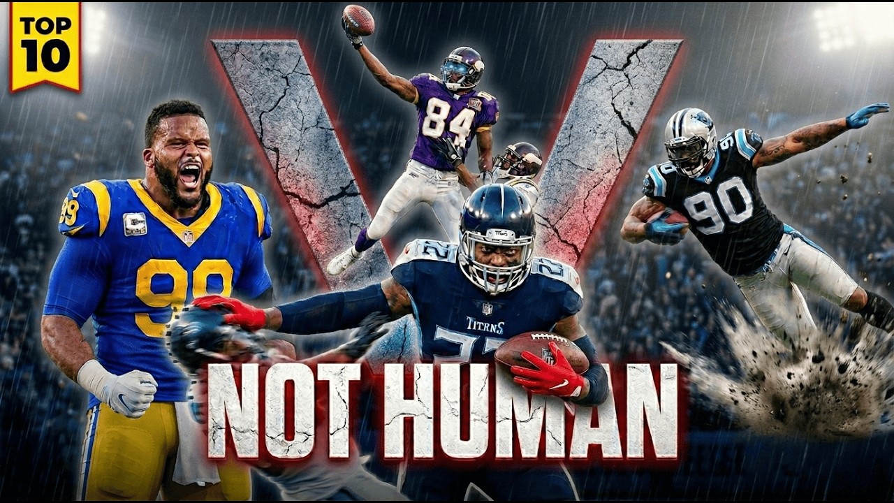 Top 10 Freakish Athletes in NFL History 