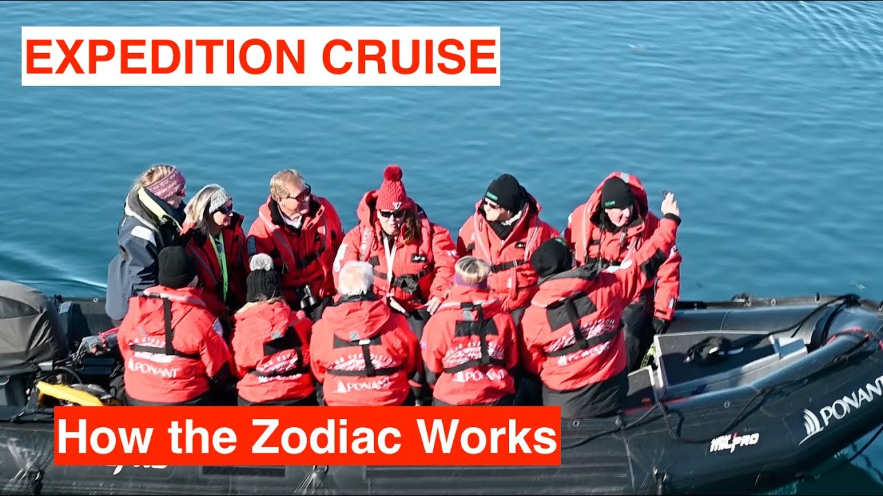 How to use the Zodiac during an Expedition Cruise