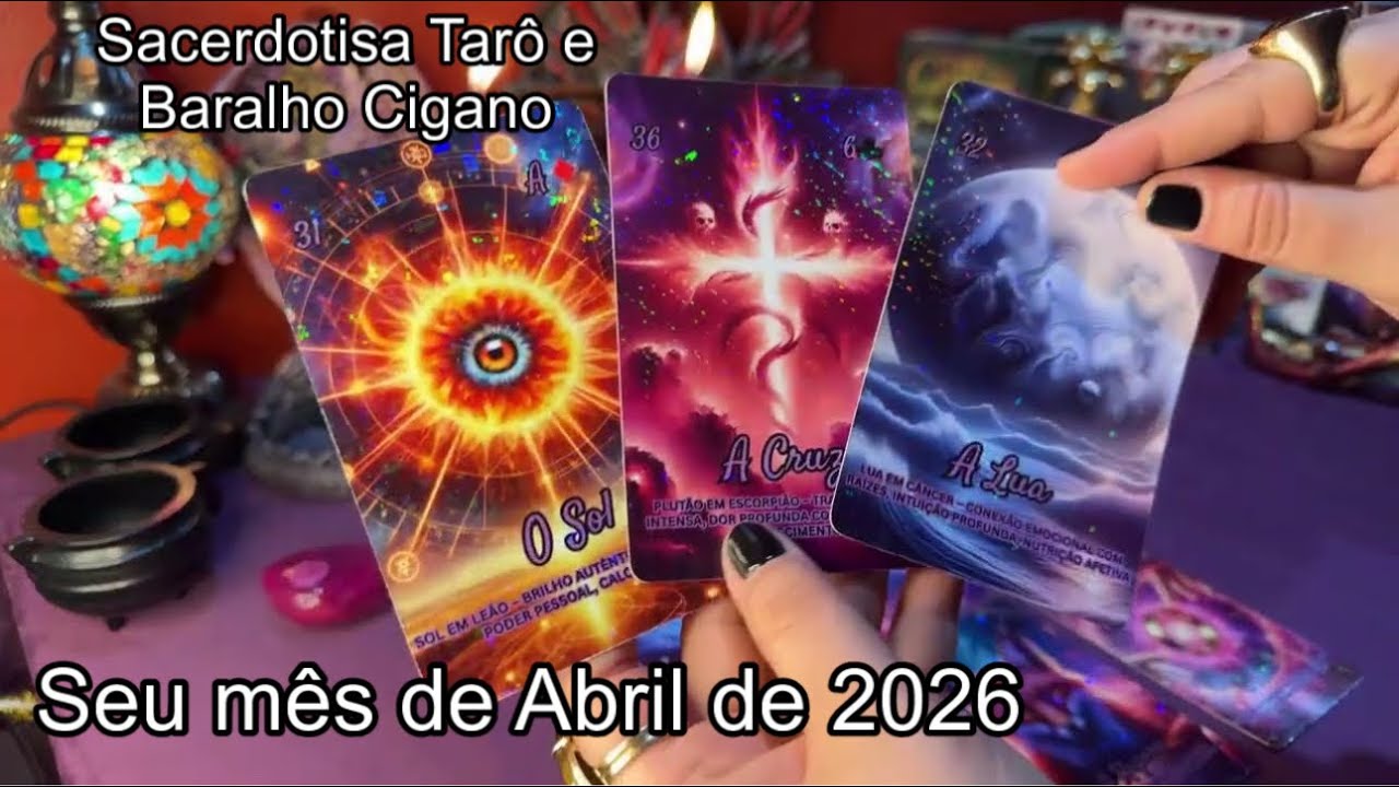 SAIBA TUDO QUE VEM EM ABRIL/2026 PRA VOC&Ecirc;