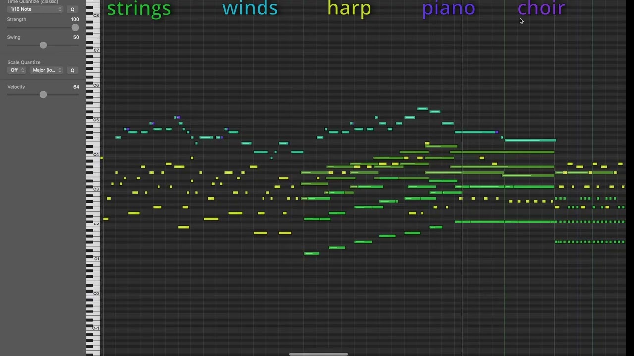 Through Mysterious Lands (Cinematic Studio Strings, Cinematic Studio Piano, BBCSO)