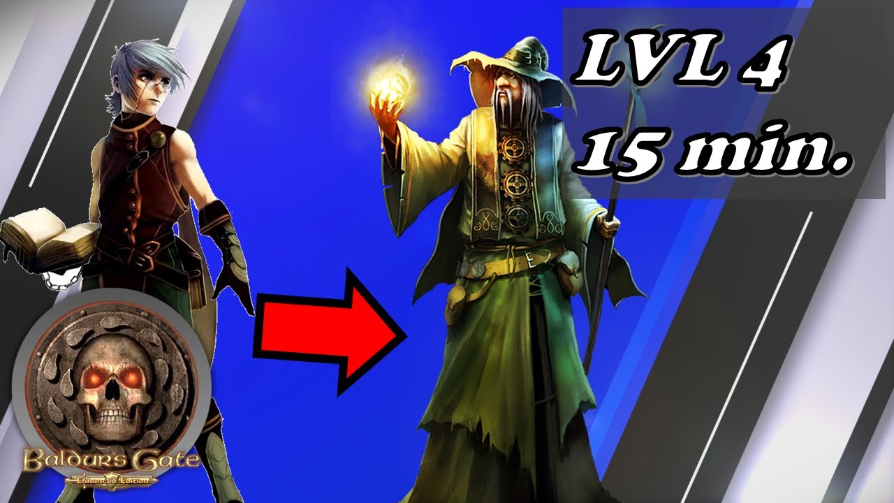 Tutorial evoluir lvl 4 em 15 minutos (Gameplay Fácil) Baldurs Gate Enhanced Edition