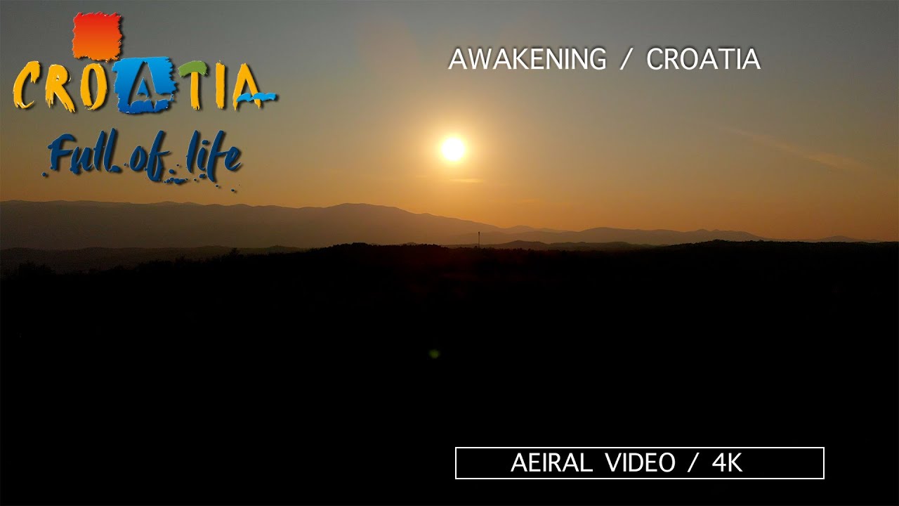Awakening | Aerial video | Vi&scaron;kovo | Croatia | Hrvatska | 4K