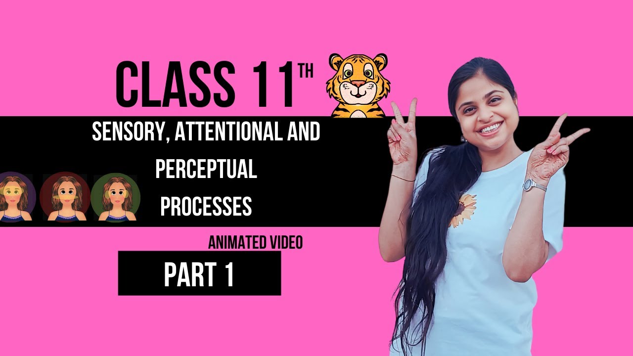 Sensory attentional and perceptual processes - Part 1 | Psychology Class 11 chapter 4 CBSE (2024-25)