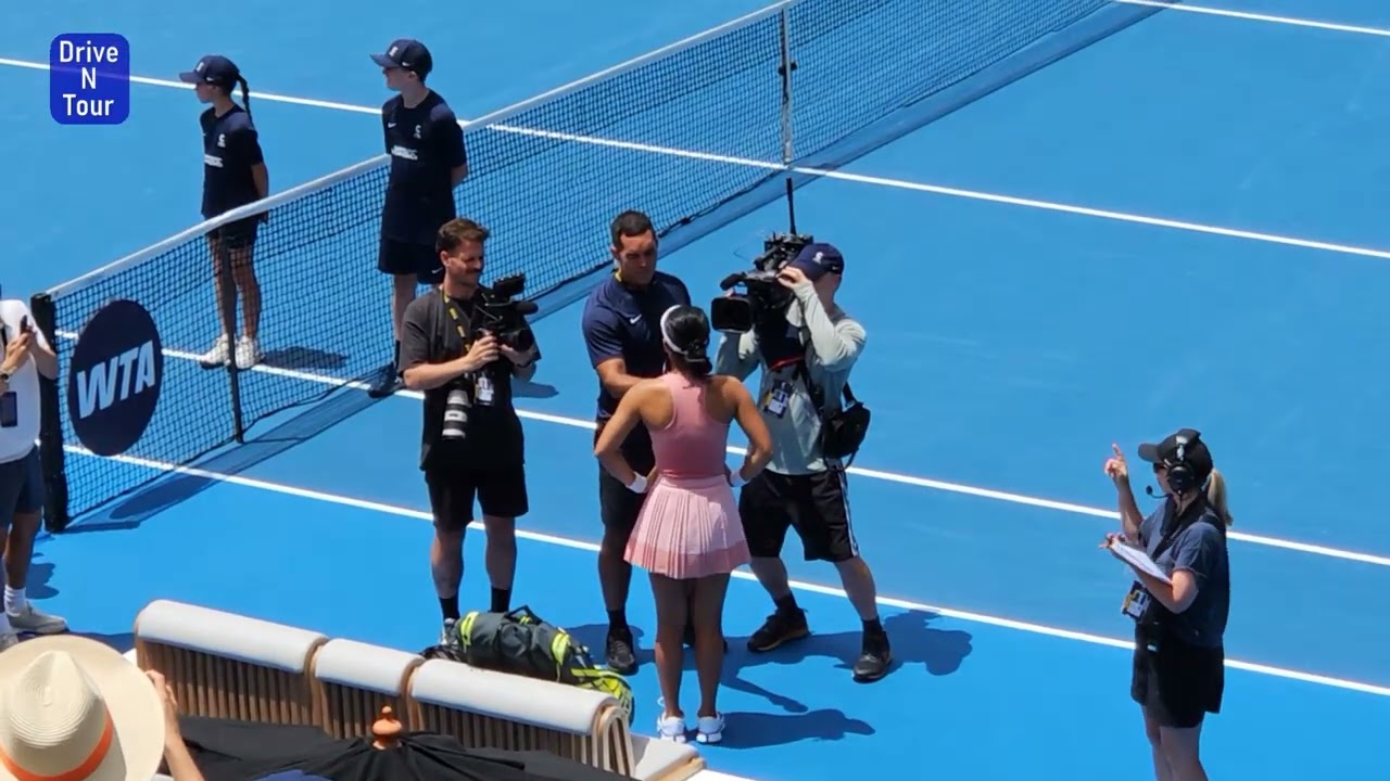 Alex Eala post match interview ASB Classic, Auckland, New Zealand