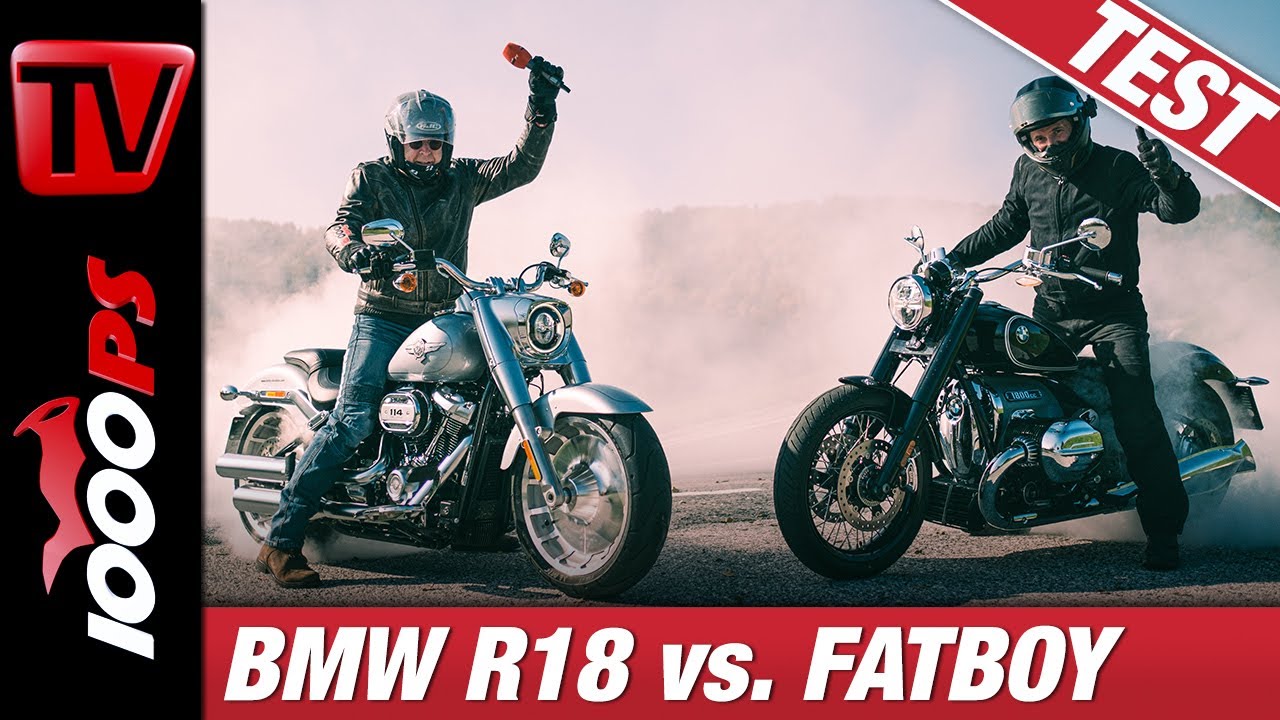 BMW R 18 Vergleich Harley-Davidson Fat Boy 114 2020 - Vergleichstest