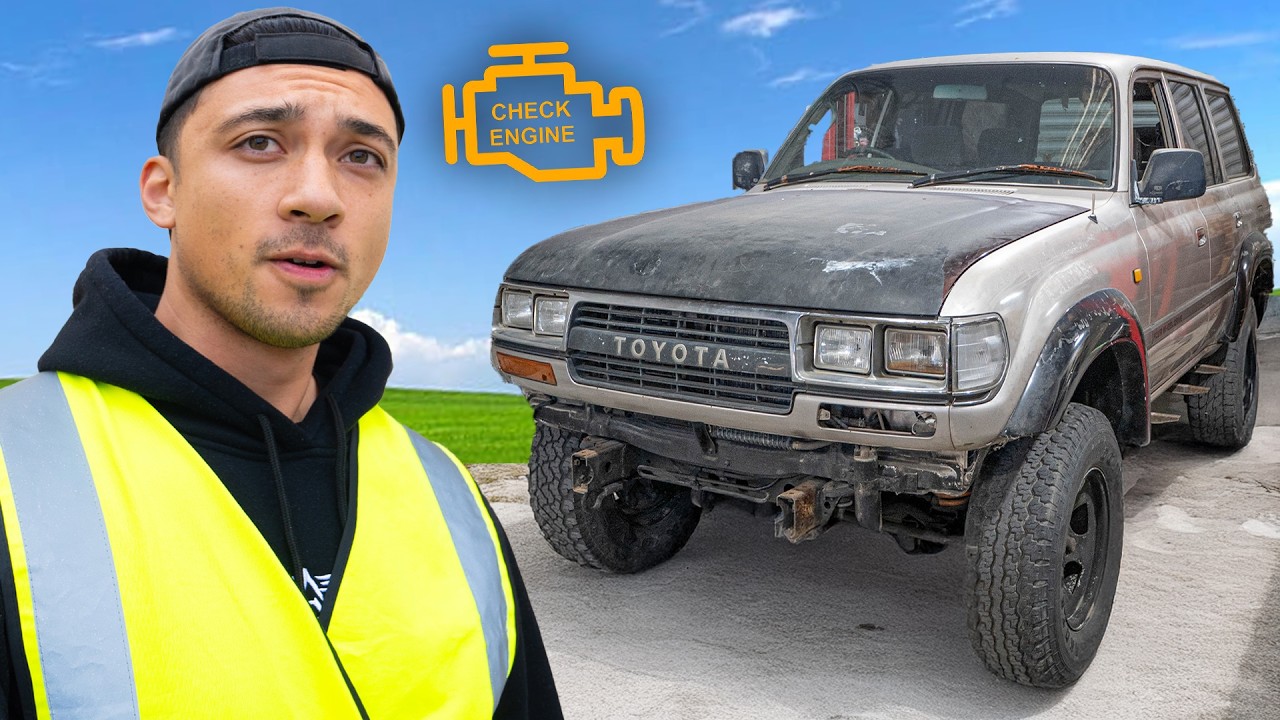 REBUILDING The WORST TOYOTA LANDCRUISER On Facebook.. PT.1