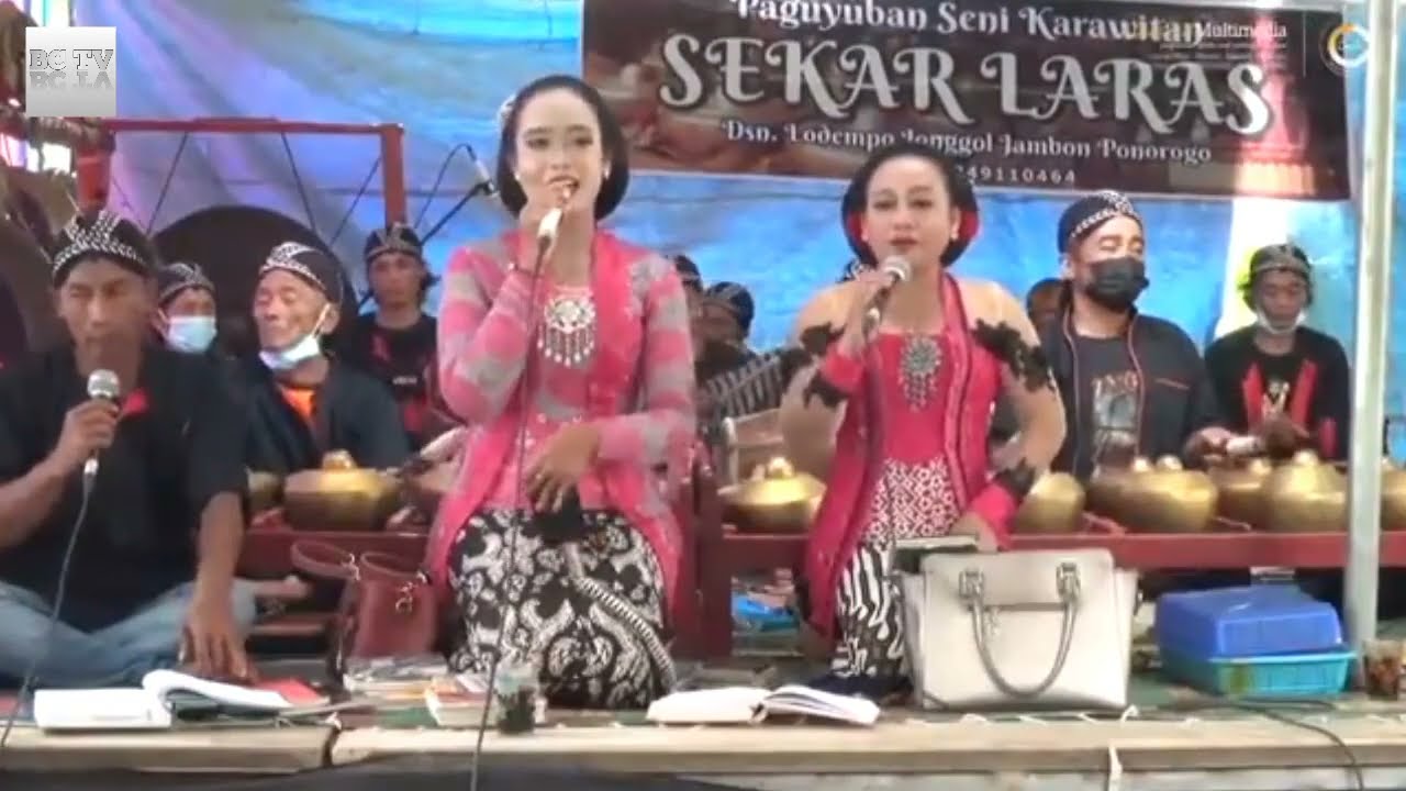 Ladrang Asmorondono dawah ricik ricik sareng mbak Tari Bu Boini Sekar Laras Ponorogo 2022
