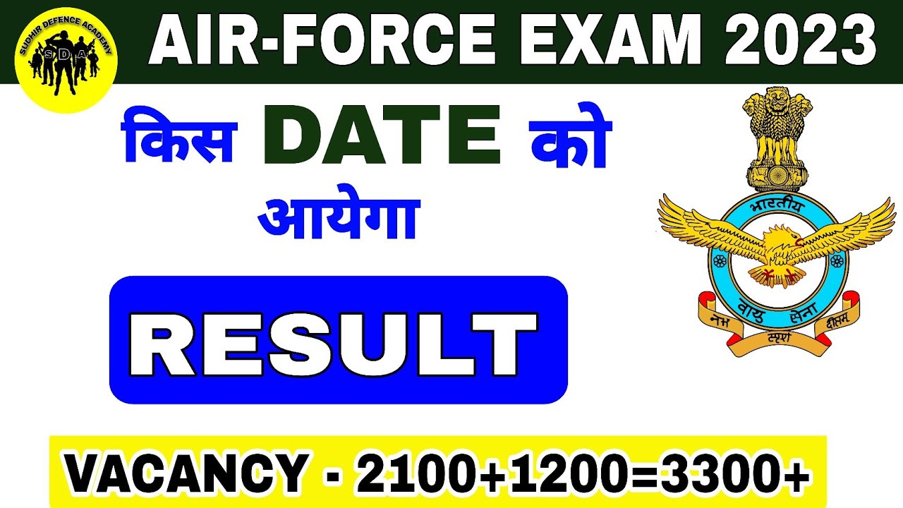 Airforce Result 2023 | Official Update 🔥 | Airforce Agniveer Result 2023 | Airforce Exam Result 2023