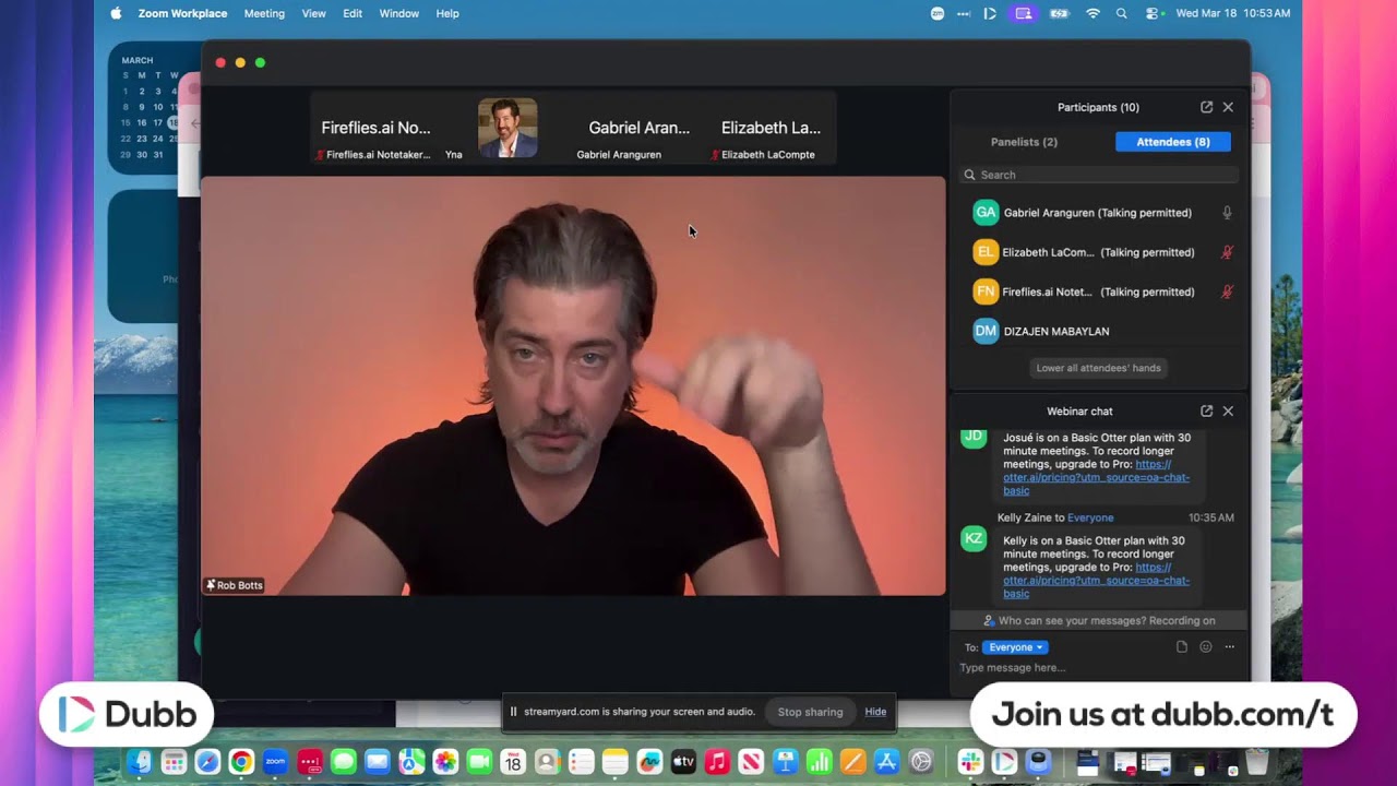 Dubb Live Training 3/17/2026