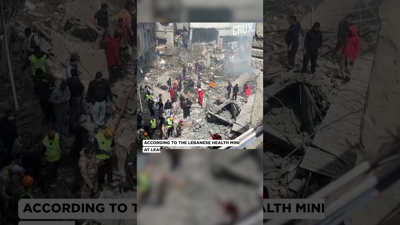 At Least 4 Killed As Israel Bombs Beirut, IDF Loses Soldier In South Lebanon