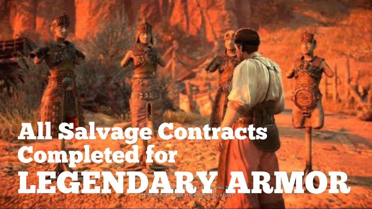 Horizon Forbidden West: ALL SALVAGE CONTRACTS COMPLETE