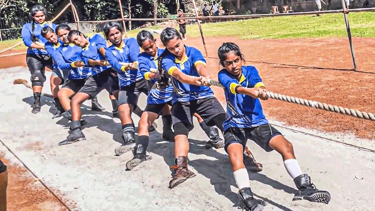 Ganemulla Hemamali VS Weliweriya Madduma Bandara | Tug of war Sri Lanka