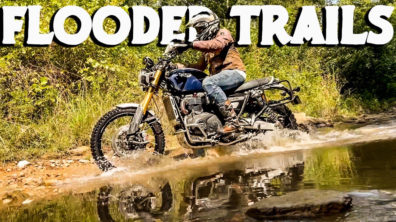 Triumph Scrambler 1200 XE vs. Flooded Kentucky