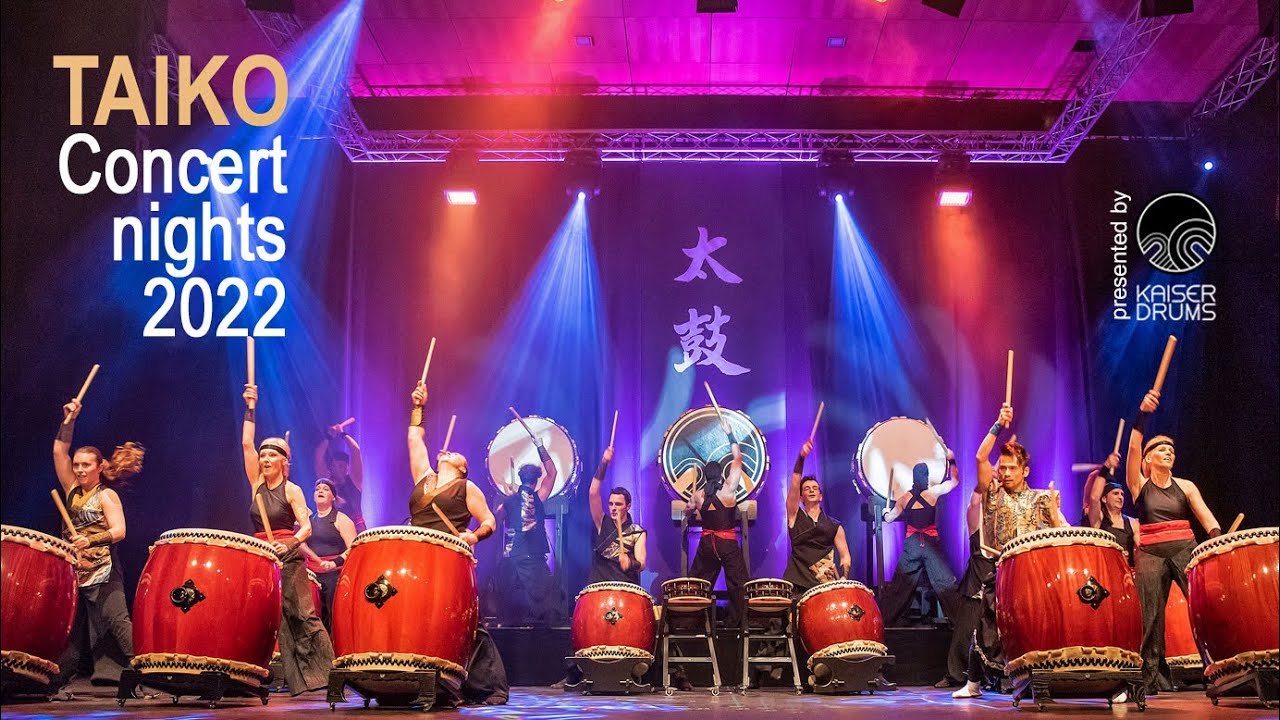 TAIKO Concert Nights 2022 in Düsseldorf with WADOKYO, FENIKS & TAKUYA , traditional Japanese music