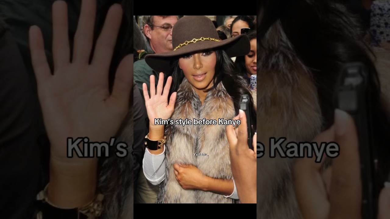 Kim&rsquo;s style before and after Kanye😭 #kimkardashian #celebrity #goviral #youtubeshorts #shorts