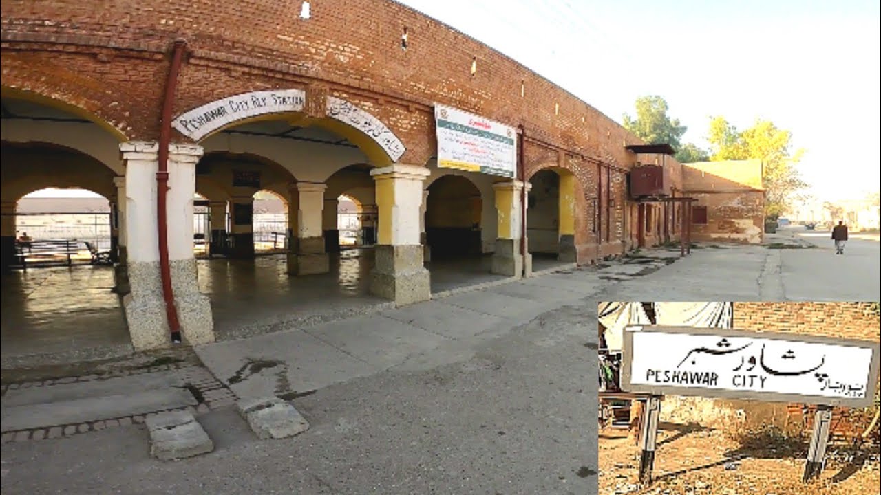 Walking In City Railway Station Peshawar  @East Walks 23