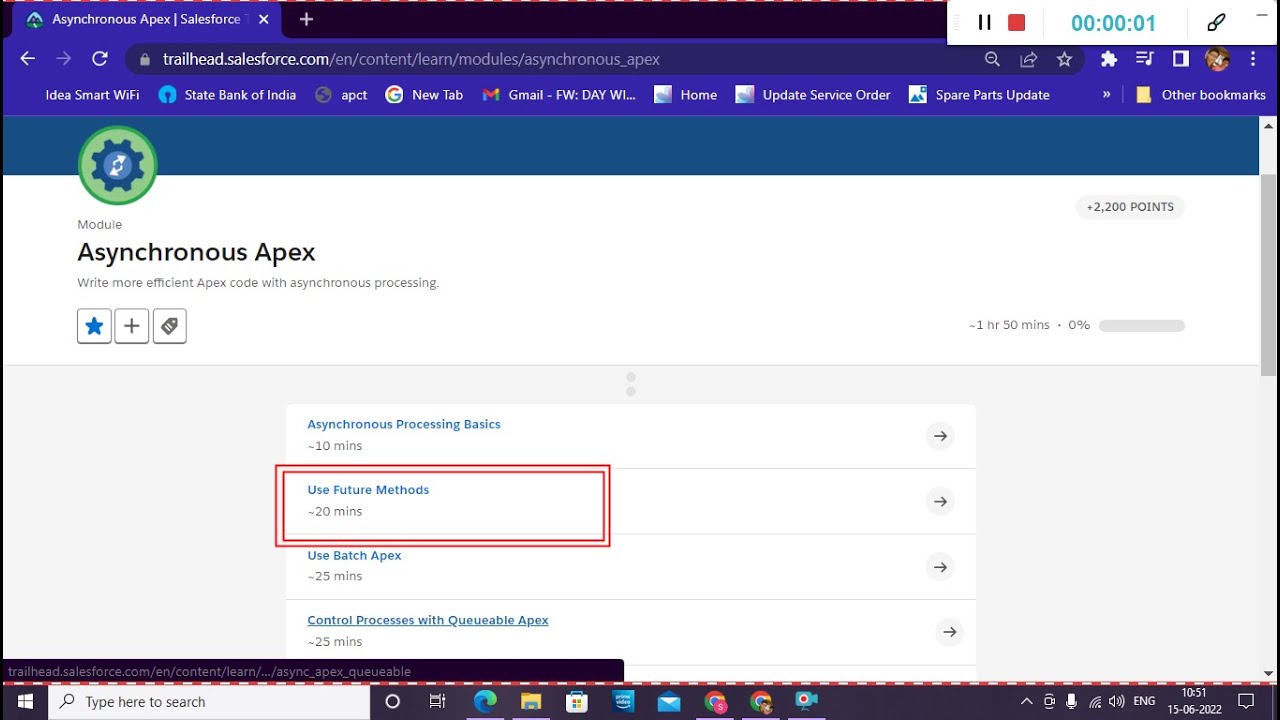 Use Future Methods || Asynchronous Apex || Salesforce