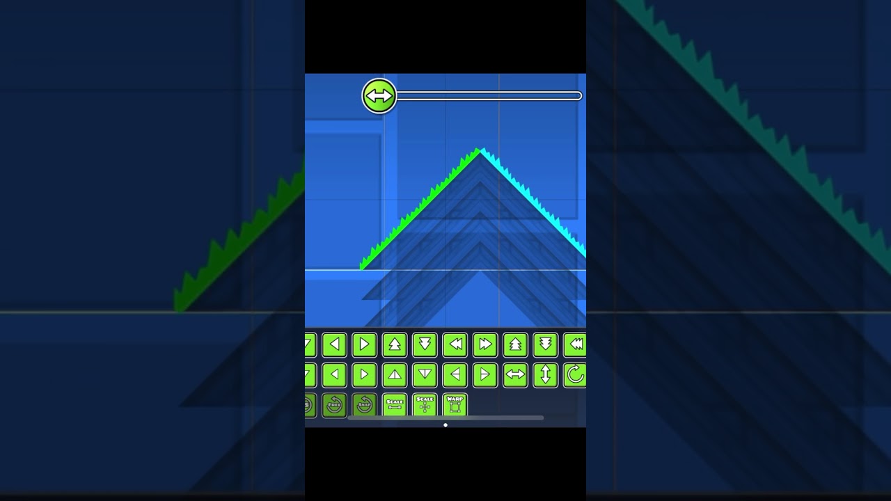 Nine circles effect 2 #geometrydash #gaming #tutorial