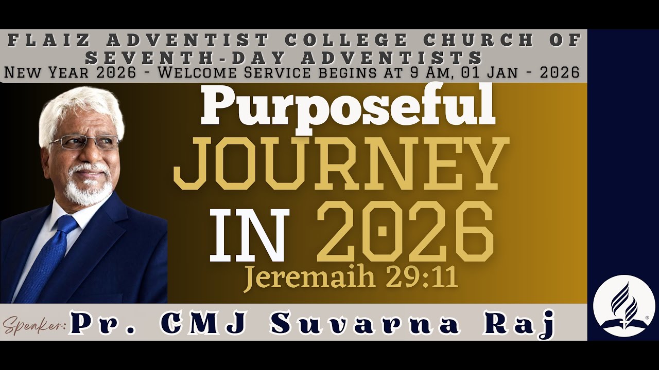 Purposeful journey in 2026 - Jeremiah 29:11