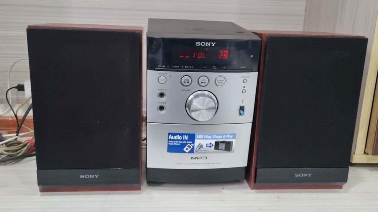 SONY MP3 STEREO SYSTEM 