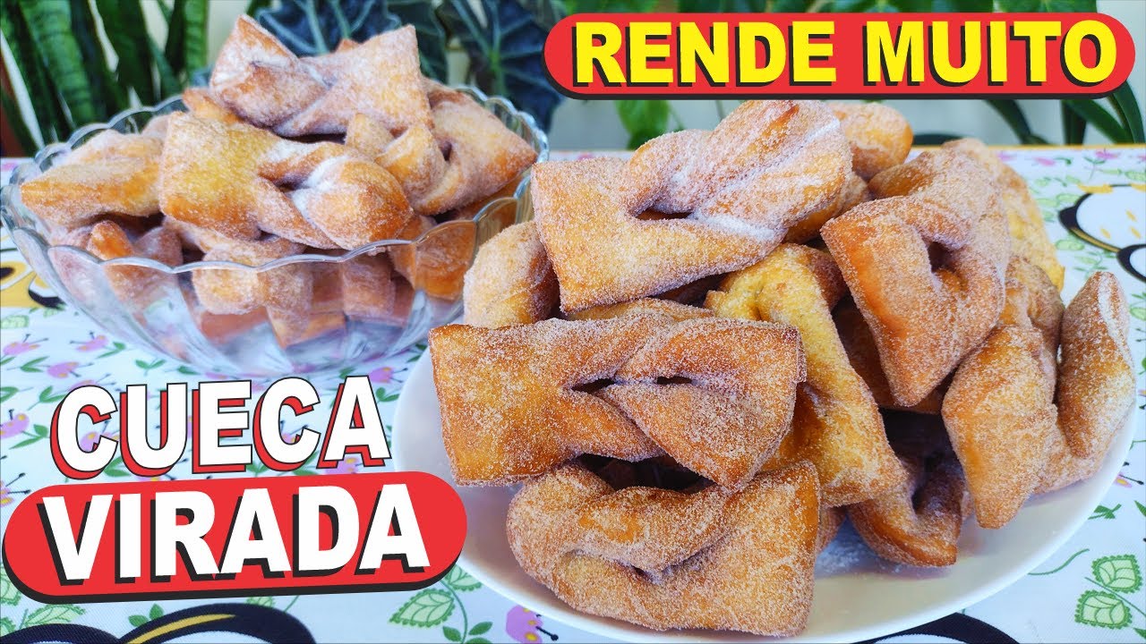 SUPER FOFINHA E RENDE MUITO❗😱 CUECA VIRADA MUITO FÁCIL, RÁPIDA E DELICIOSA - PERFEITA PARA O LANCHE!
