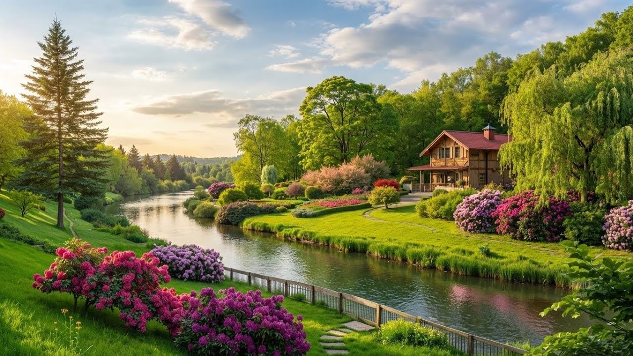Soft music calms the mind and gently heals the soul 🌿 Music heals the heart and mind🌿Let peace flow