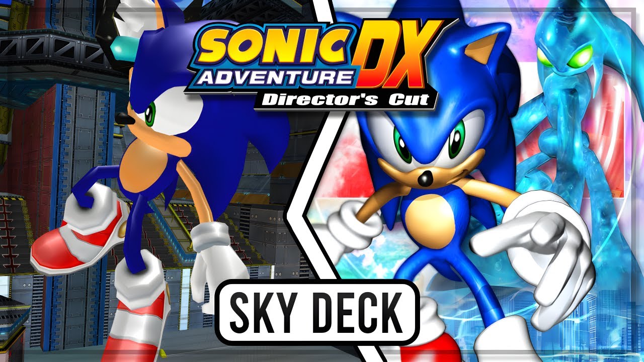 Sonic Adventure DX: Sky Deck Speedrun (4K 60FPS)
