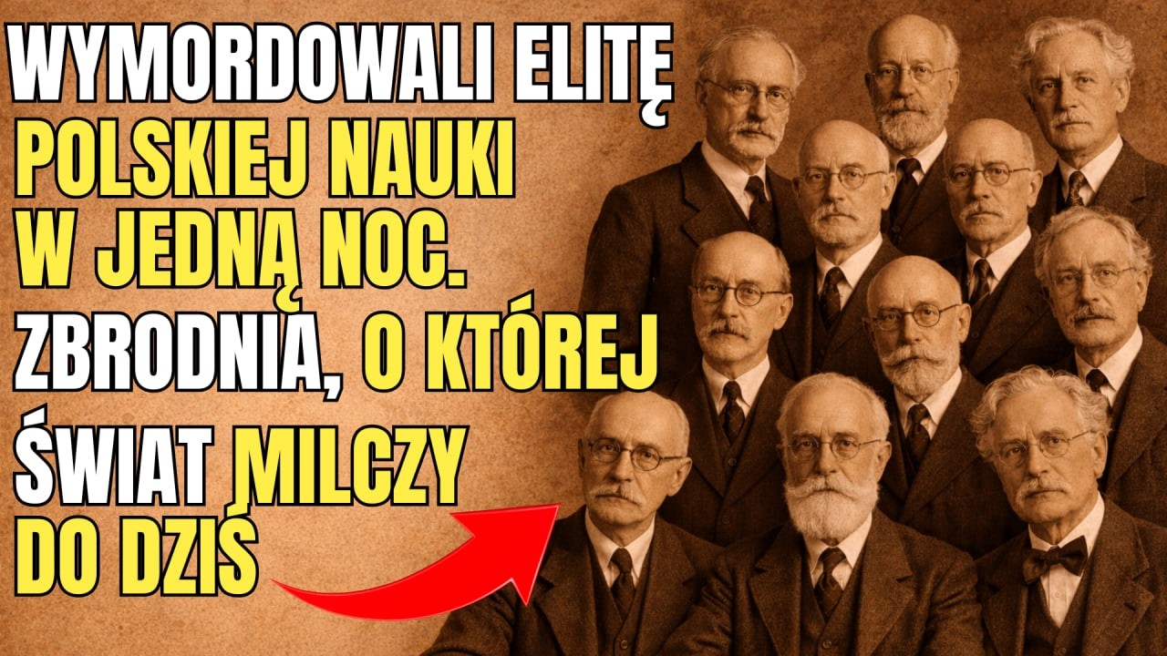 Lwowscy profesorowie — noc egzekucji polskiej elity naukowej. Zbrodnia przemilczana przez świat