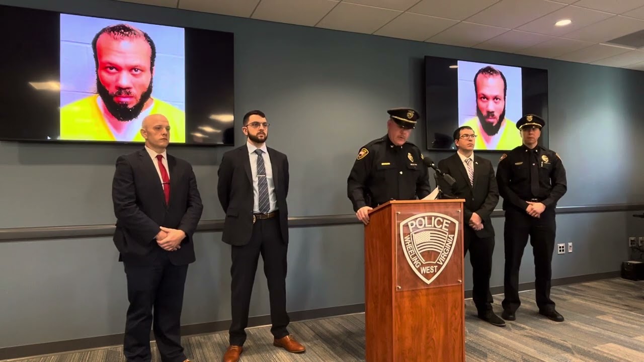 Wheeling Police Press Conference - Homicide Arrests - May 8, 2025